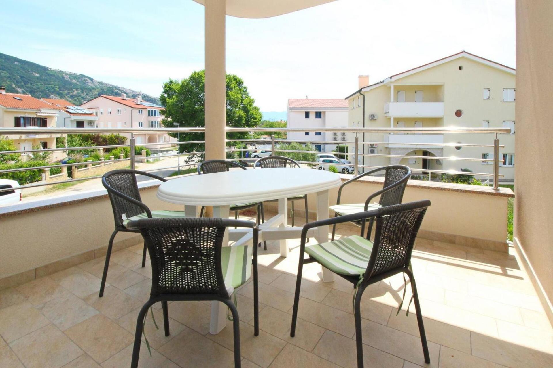 Apartments Smojver Stipe Baška Exterior foto